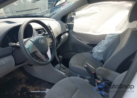 2017 Hyundai Accent Se z USA, uszkodzony, nr VIN KMHCT4AE0HU333997